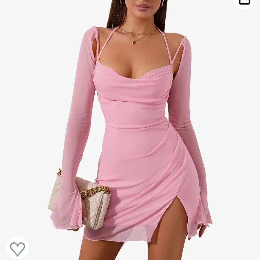 Pink dress